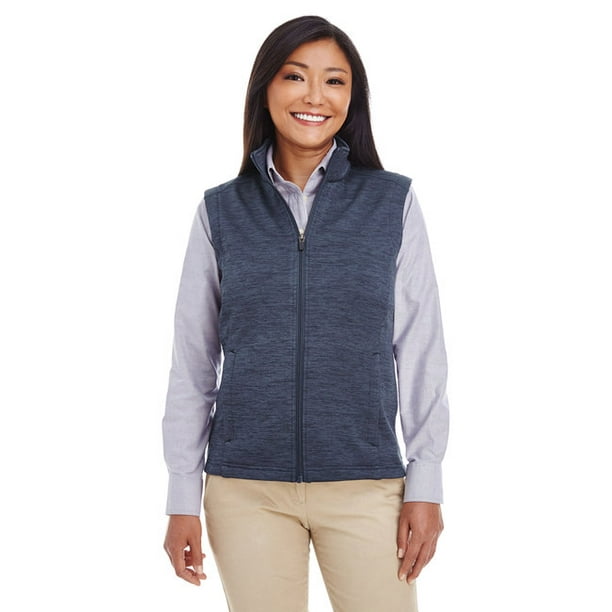 NE LAD VOYAGE FLCE VEST HTHR CHRCL 745 2XL NE LAD VOYAGE FLCE VEST HTHR CHRCL 745 2XL